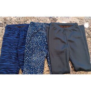 Like New: 3 Pack Just Cozy XS Leggings Pants. Stretchy & Soft Warm Material